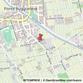 Mappa Via del Popolo, 67, 51019 Ponte Buggianese, Pistoia (Toscana)