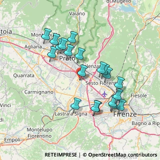 Mappa Via Alessandro Volta, 50013 Campi Bisenzio FI, Italia (7.375)