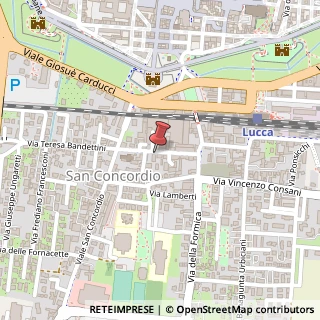 Mappa Via Giovanni Guidiccioni, 118, 55100 Lucca, Lucca (Toscana)