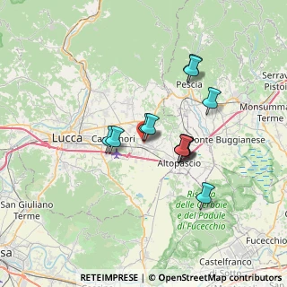 Mappa Via Francesco Carrara, 55016 Porcari LU, Italia (5.62)