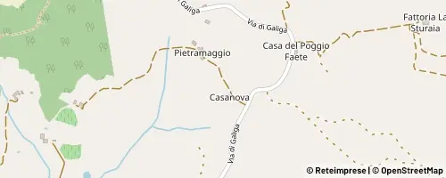 Mappa Pontassieve
