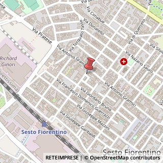 Mappa Viale Galileo Ferraris, 15, 50019 Sesto Fiorentino, Firenze (Toscana)
