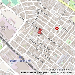Mappa Viale Galileo Ferraris, 29, 50019 Sesto Fiorentino, Firenze (Toscana)