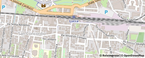 Mappa Lucca