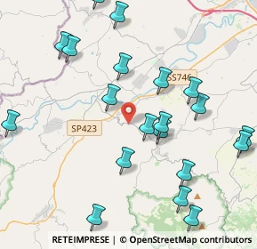 Mappa Via Serra, 61020 Sant'Angelo in Lizzola PU, Italia (4.8215)