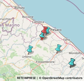 Mappa Via Serra, 61020 Sant'Angelo in Lizzola PU, Italia (33.06833)