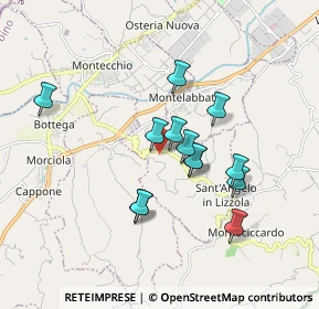 Mappa Via Serra, 61020 Sant'Angelo in Lizzola PU, Italia (1.52154)