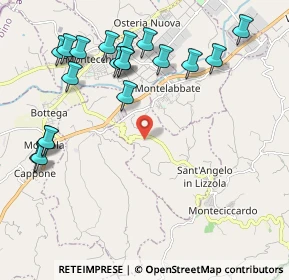 Mappa Via Serra, 61020 Sant'Angelo in Lizzola PU, Italia (2.46684)