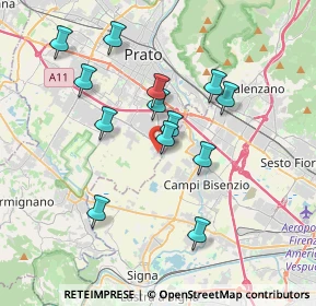 Mappa Via Bari, 04012 Cisterna di Latina LT, Italia (3.44692)