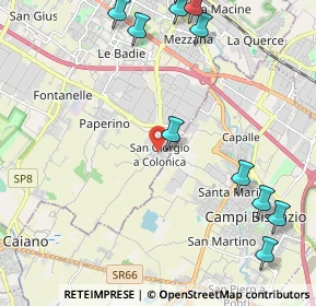 Mappa Via Bari, 04012 Cisterna di Latina LT, Italia (2.92818)
