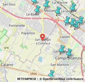 Mappa Via Bari, 04012 Cisterna di Latina LT, Italia (3.26286)
