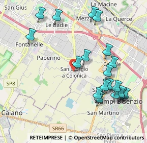 Mappa Via Bari, 04012 Cisterna di Latina LT, Italia (2.325)