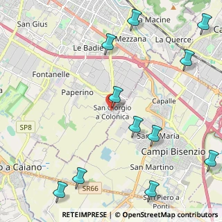 Mappa P.za della Vittoria, 59100 Prato PO, Italia (3.01273)