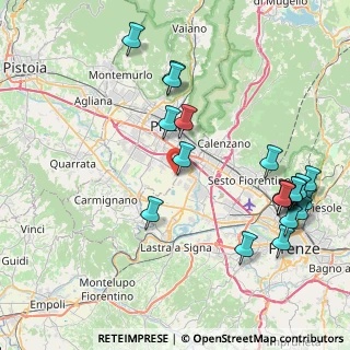 Mappa P.za della Vittoria, 59100 Prato PO, Italia (9.943)