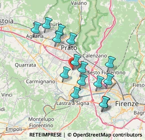 Mappa Via Bari, 04012 Cisterna di Latina LT, Italia (6.90733)