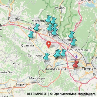 Mappa Via di Castelnuovo, 59100 Prato PO, Italia (6.92429)