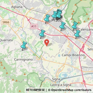 Mappa Via di Castelnuovo, 59100 Prato PO, Italia (4.89)