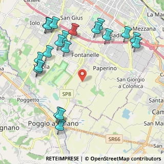 Mappa Via di Castelnuovo, 59100 Prato PO, Italia (2.651)