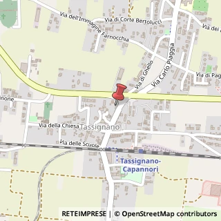 Mappa Via Carlo Piaggia, 78, 55012 Capannori, Lucca (Toscana)