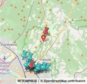 Mappa Via di Bellosguardo, 50019 Montorsoli Stazione FI, Italia (5.5345)