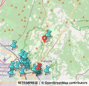 Mappa Via di Bellosguardo, 50019 Montorsoli Stazione FI, Italia (5.95)