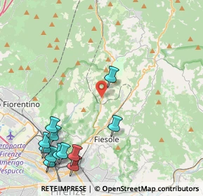 Mappa Via di Bellosguardo, 50019 Montorsoli Stazione FI, Italia (5.63333)