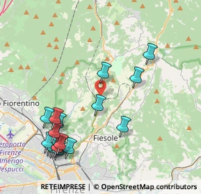 Mappa Via di Bellosguardo, 50019 Montorsoli Stazione FI, Italia (4.82588)