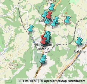 Mappa Via di Bellosguardo, 50019 Montorsoli Stazione FI, Italia (0.69643)
