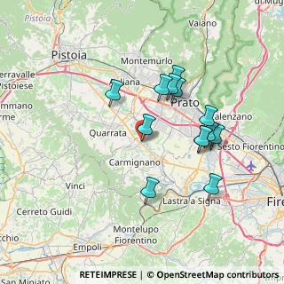 Mappa Via Evangelista Torricelli, 59011 Seano PO, Italia (6.74462)