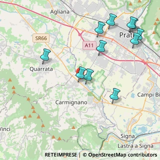 Mappa Via Evangelista Torricelli, 59011 Seano PO, Italia (4.91)