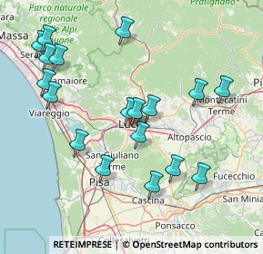 Mappa Località San Concordio in Contrada, 55100 Lucca LU, Italia (16.95778)