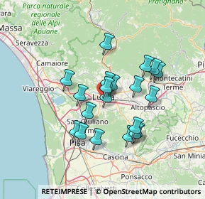 Mappa Località San Concordio in Contrada, 55100 Lucca LU, Italia (11.815)