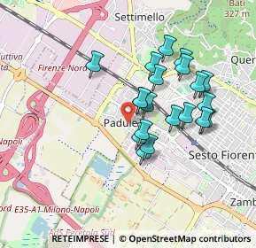 Mappa Via del Risorgimento, 50019 Sesto Fiorentino FI, Italia (0.774)