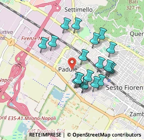 Mappa Via del Risorgimento, 50019 Sesto Fiorentino FI, Italia (0.799)