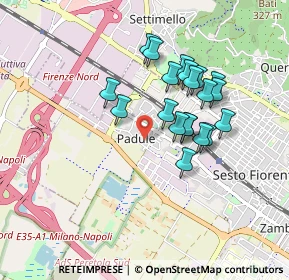 Mappa Via del Risorgimento, 50019 Sesto Fiorentino FI, Italia (0.7595)