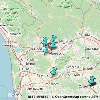 Mappa 55016 Porcari LU, Italia (20.82538)