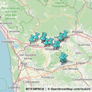 Mappa 55016 Porcari LU, Italia (9.468)
