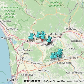 Mappa 55016 Porcari LU, Italia (10.60385)