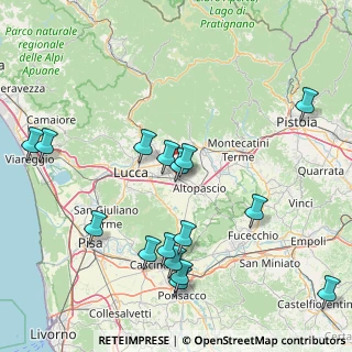 Mappa 55016 Porcari LU, Italia (18.875)
