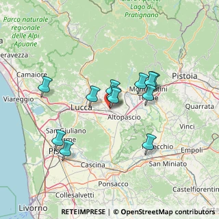 Mappa 55016 Porcari LU, Italia (12.0675)