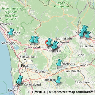 Mappa 55016 Porcari LU, Italia (19.51588)