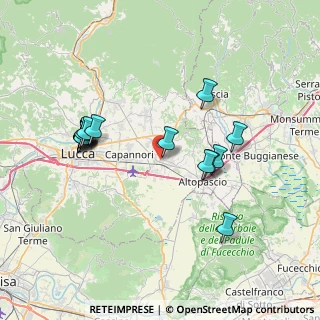 Mappa 55016 Porcari LU, Italia (7.606)