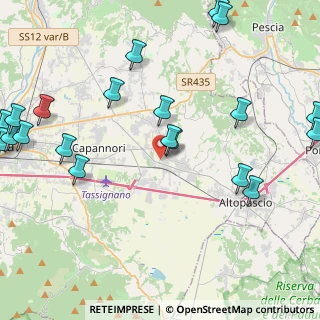 Mappa 55016 Porcari LU, Italia (5.935)