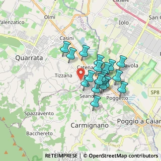 Mappa Via Brunella, 59011 Seano PO, Italia (1.32222)