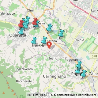 Mappa Via Brunella, 59011 Seano PO, Italia (2.48571)