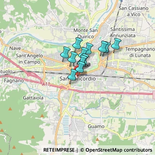 Mappa Località San Concordio in Contrada, 55100 Lucca LU, Italia (1.03154)