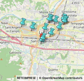 Mappa Località San Concordio in Contrada, 55100 Lucca LU, Italia (1.58)