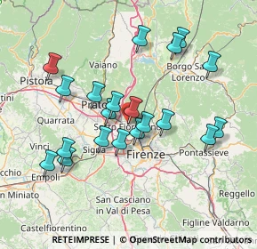 Mappa Via del Piave, 50019 Firenze FI, Italia (14.273)