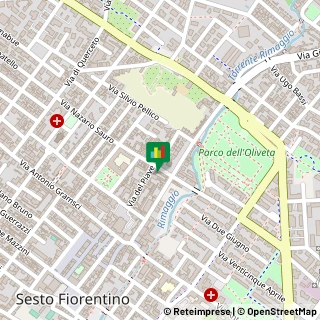 Mappa Via del Piave, 62, 50019 Sesto Fiorentino, Firenze (Toscana)