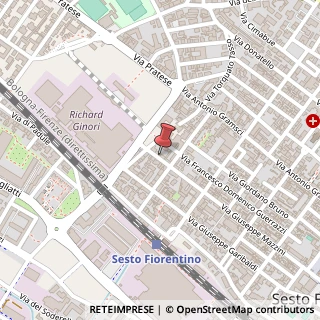 Mappa Via Giuseppe Mazzini, 160, 50019 Sesto Fiorentino FI, Italia, 50019 Sesto Fiorentino, Firenze (Toscana)